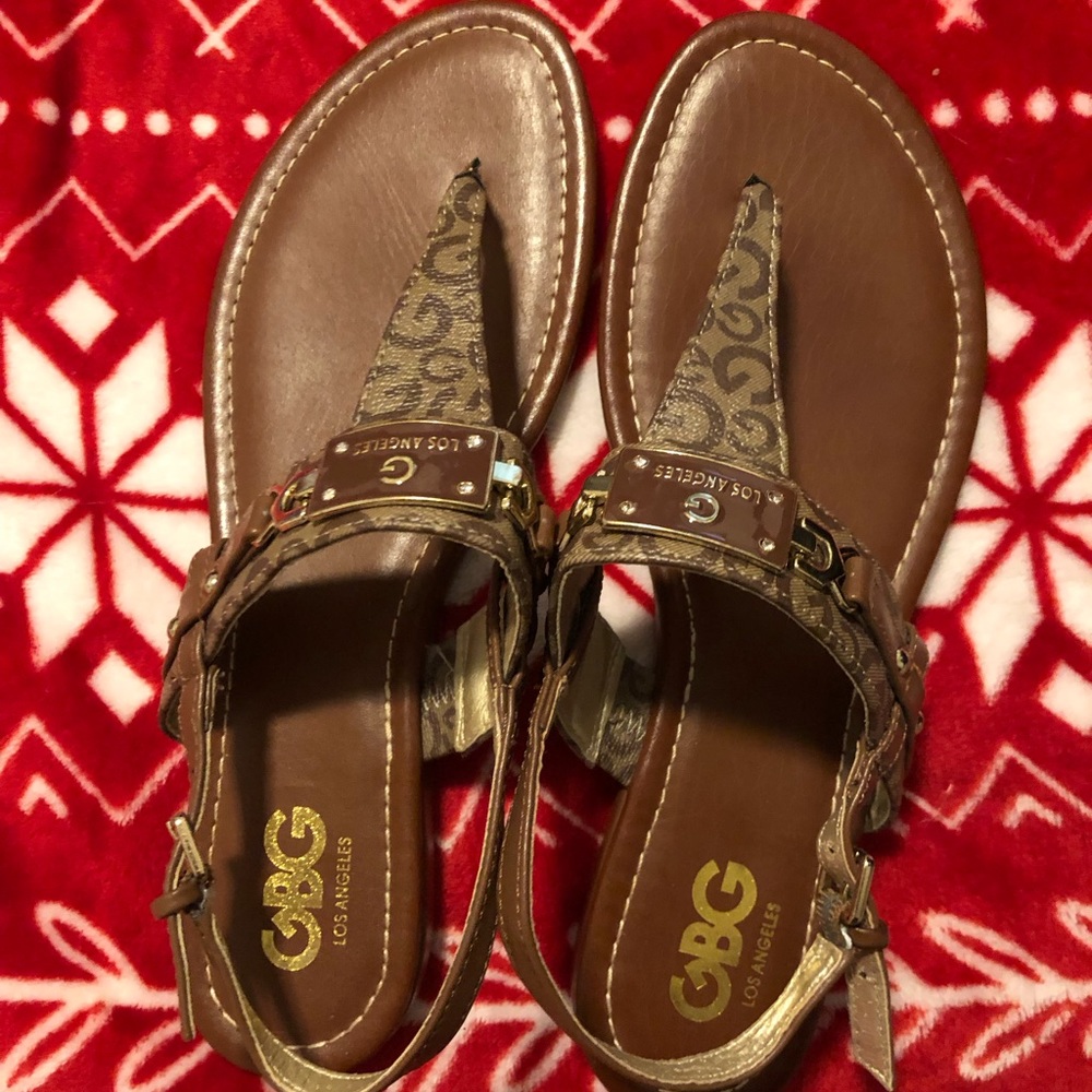 GBG Los Angeles sandals.